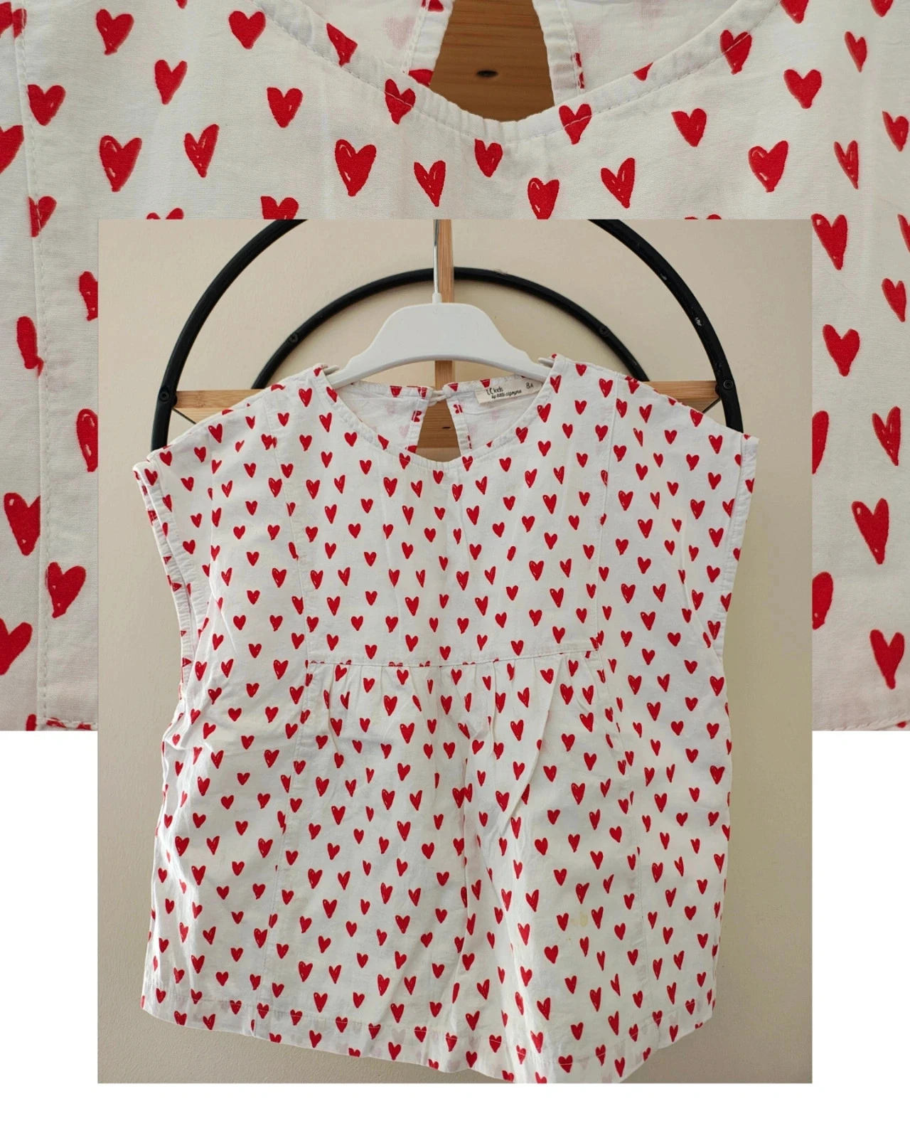 8 ans blouse été little cigogne